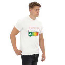 T-shirt beauf "nutriscore - ton fiak"