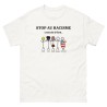 T-shirt beauf "stop au racisme"