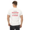 T-shirt beauf " j'ai fait un cauchemar j'ai révé que j'étais de gauche"
