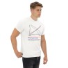 T-shirt beauf "graphique 1960 vs 2026"
