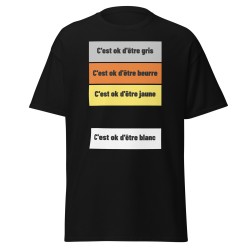 t-shirt beauf "c'est ok'
