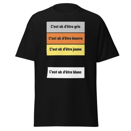 t-shirt beauf "c'est ok'
