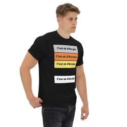 t-shirt beauf "c'est ok'