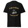 T-shirt beauf "ce que je préfère c'est astiquer mes boules"