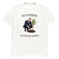 T-shirt beauf " ma passion planter des arbres "